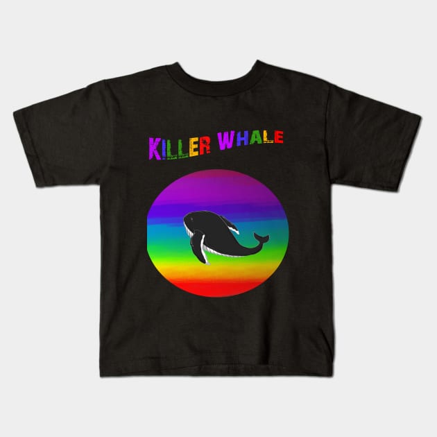 KILLER WHALE Kids T-Shirt by MSDDesign